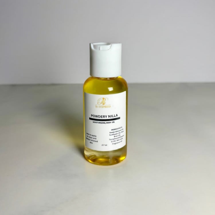 POWDERY NILLA MOISTURIZING BODY OIL ( Sample Size)